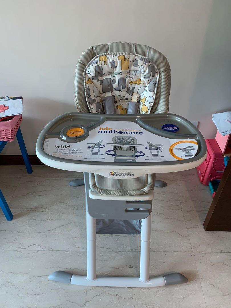 Joie inspired by mothercare 360 rotating high chair Babies Kids Nursing Feeding Baby High Chairs on Carousell