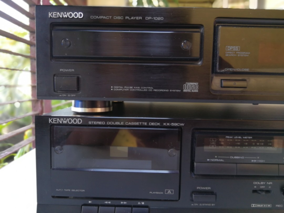KENWOOD CD PLAYER AND TAPE DECK, Audio, Other Audio Equipment on Carousell