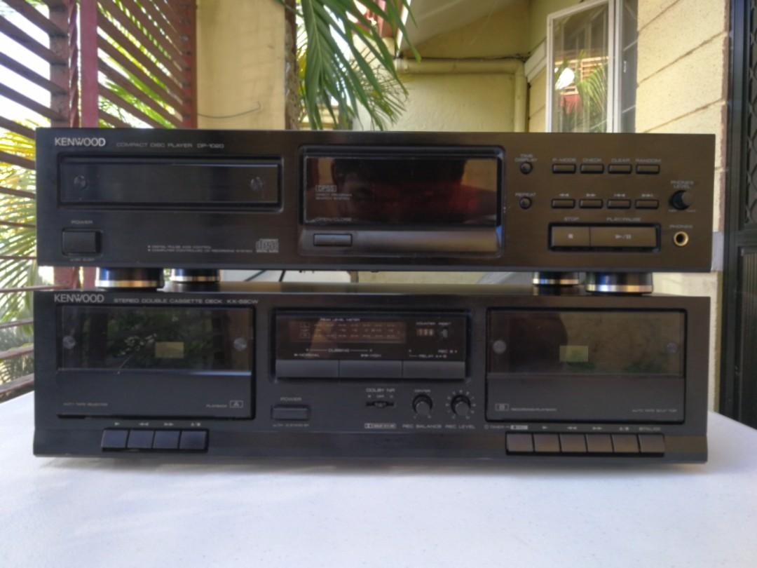 KENWOOD CD PLAYER AND TAPE DECK, Audio, Other Audio Equipment on Carousell
