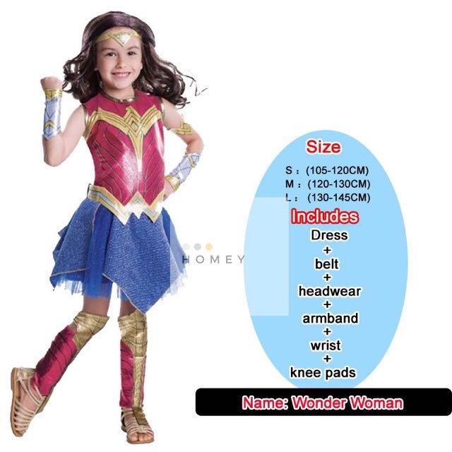 Wonder Woman costume set - M/L, Women's Fashion, Clothes on Carousell