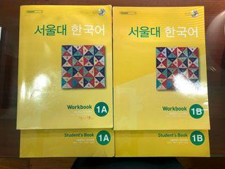 Korean Language books 1A & 1B (for Beginners)