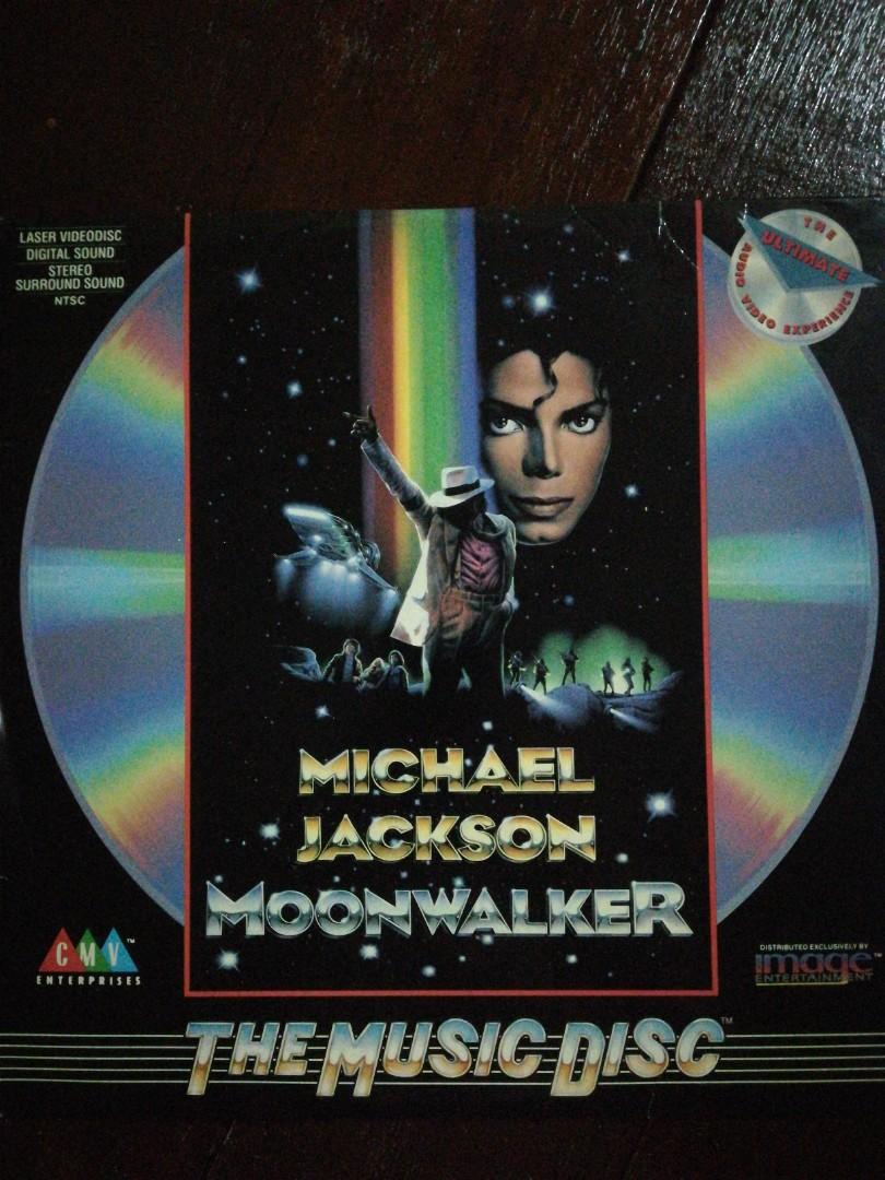 Laserdisc Michael Jackson moonwalker, Hobbies & Toys, Music & Media