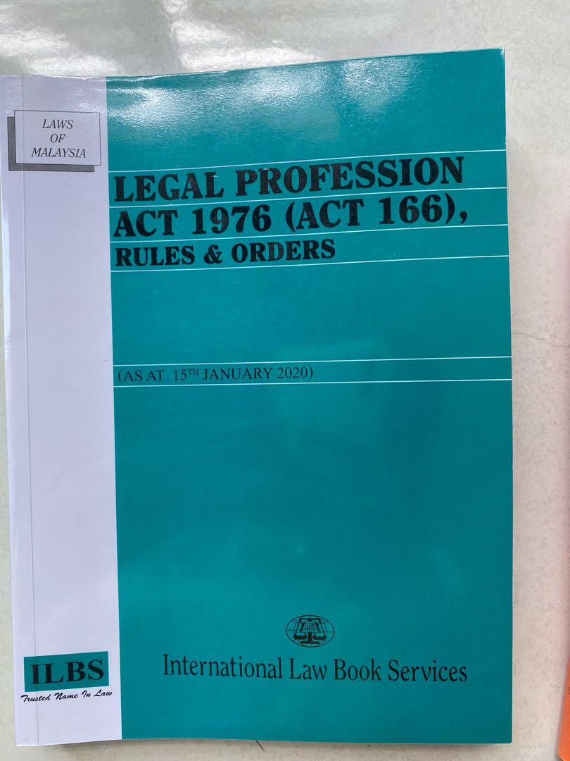 Legal Profession Act Textbooks On Carousell