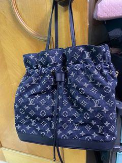LV Bag louis vuittonlv丹寧牛仔tote bag