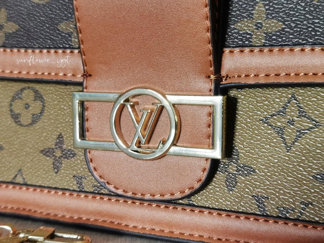 Louis Vuitton Monogram Reverse Dauphine - Brown Crossbody Bags, Handbags -  LOU804598