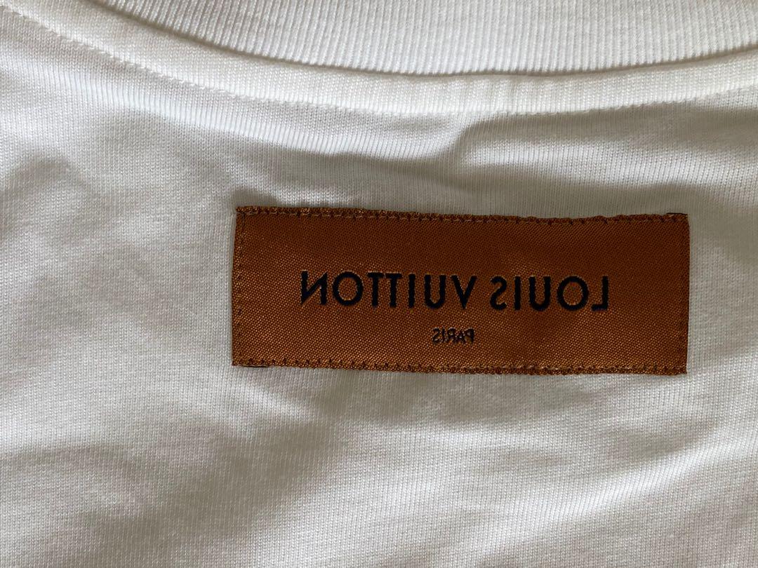 LV Virgil x Nigo Tee Medium Mens Fashion Tops  Sets Tshirts  Polo Shirts  on Carousell
