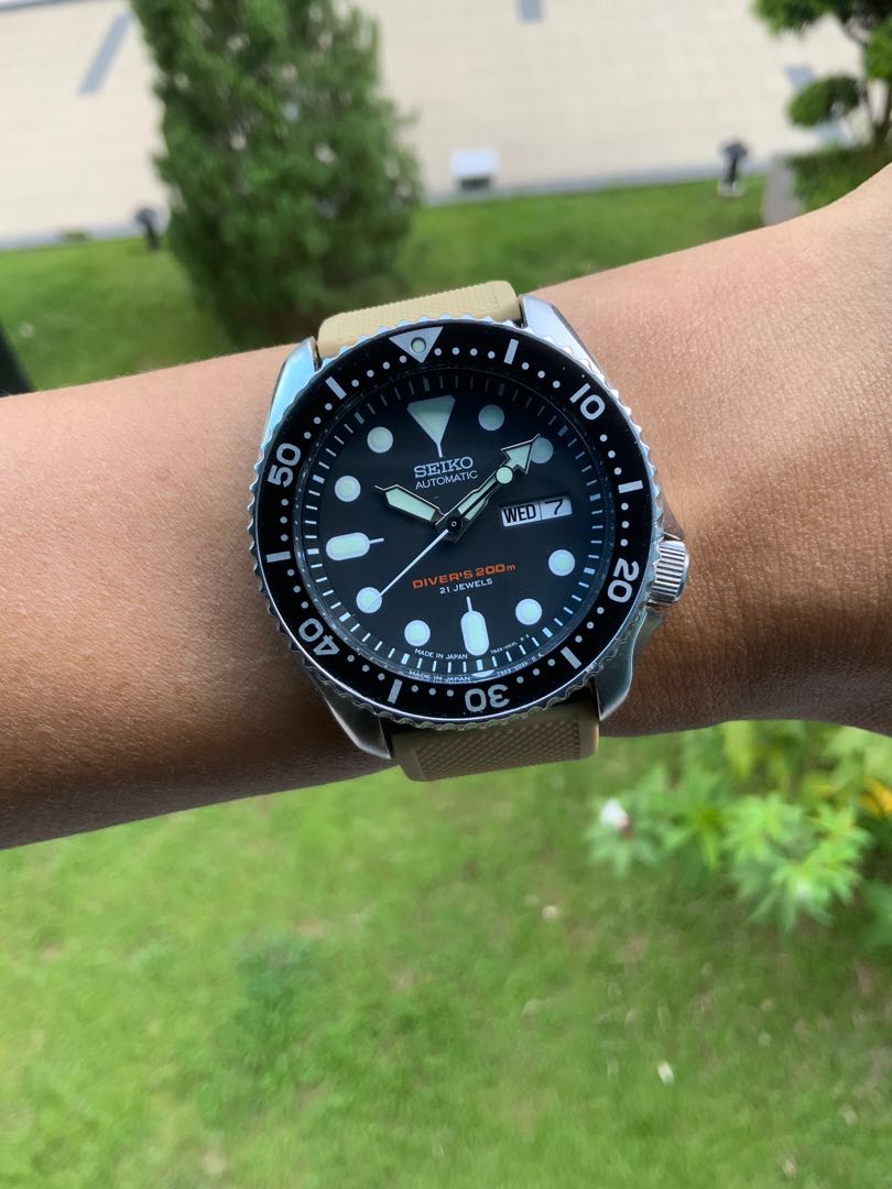 [Made in Japan] Seiko SKX007J Automatic 200m Diver, Men's Fashion