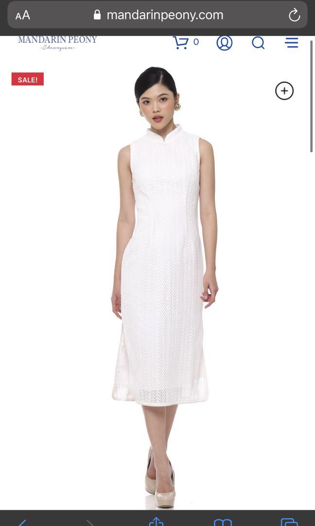 Mandarin peony cheongsam online
