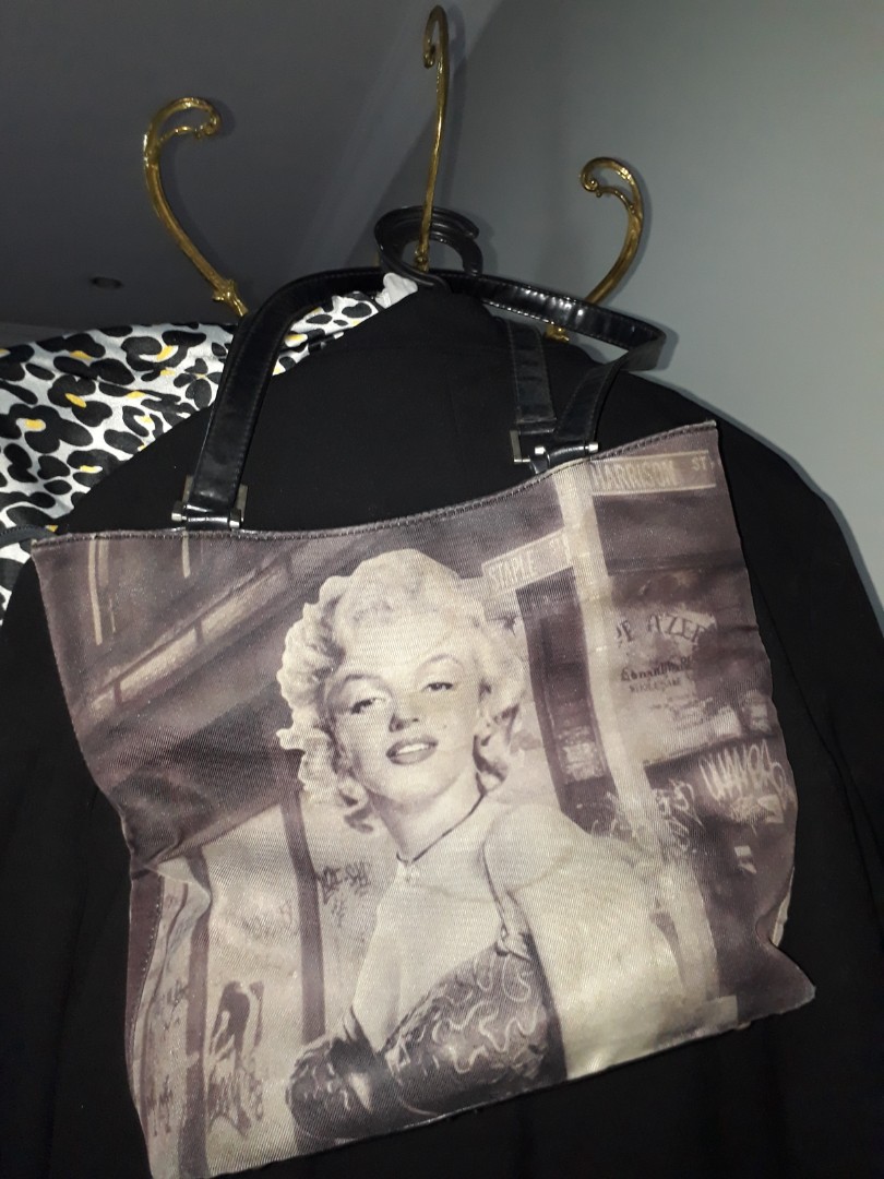 Marilyn Monroe trademark fabric purse shoulder bag