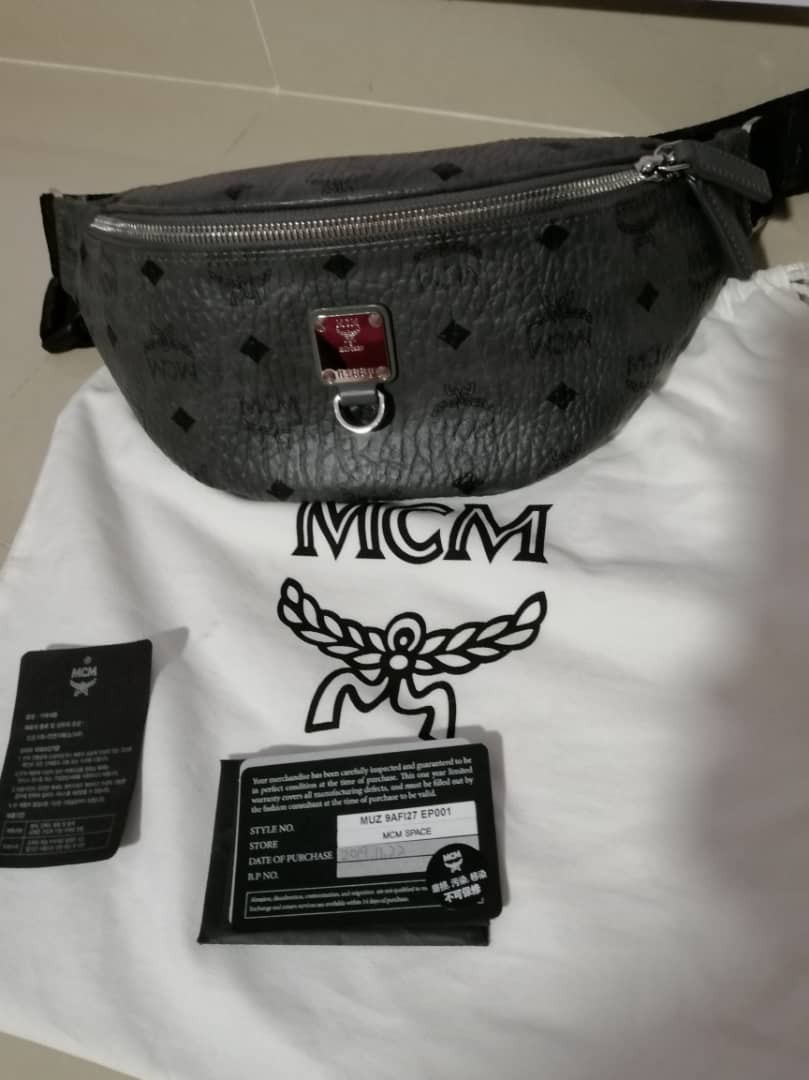 mcm bum bag