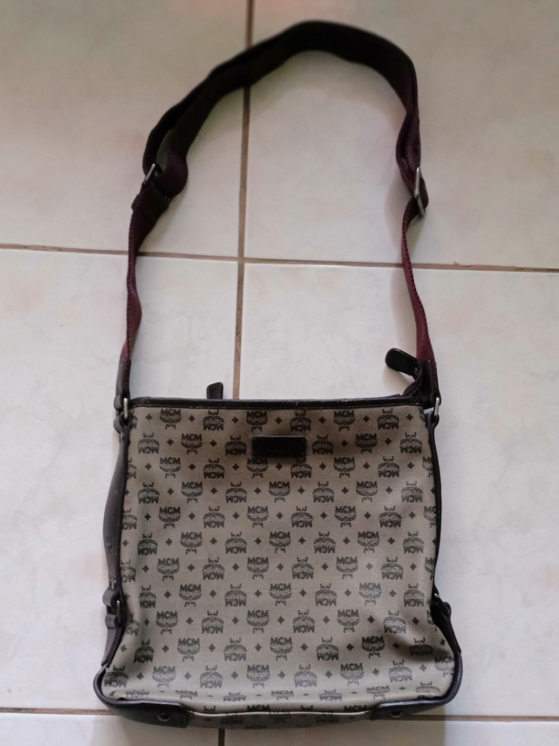 Mcm sling discount bag for men