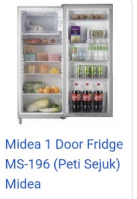 Midea Refrigerator Ms 196 Kitchen Appliances On Carousell