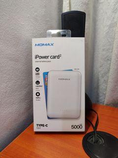 Momax iPower Card2 (USB-Type C | 5000mAH Dual Output Powerbank )