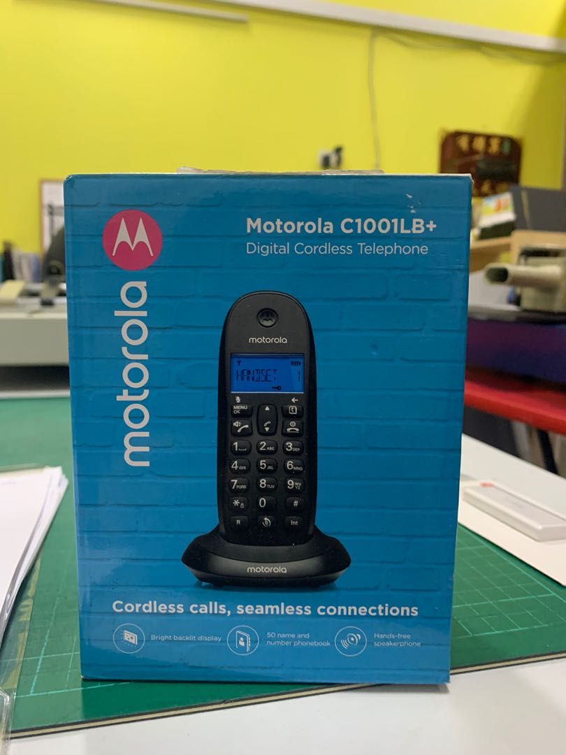 Motorola C1001LB+ Digital Cordless Telephone, Audio, Other Audio