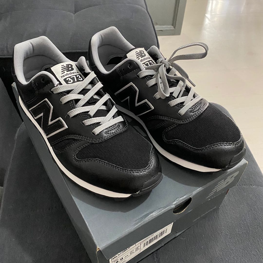 New Balance 373 Classic Black Size 10, Men's Fashion, Footwear, Sneakers on  Carousell