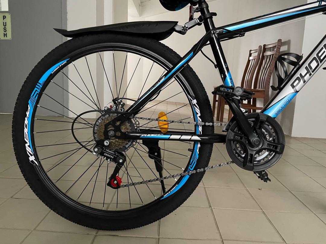 New (Red colour) 21 Gear Speed 26 Inches Phoenix Mountain Bike c/w