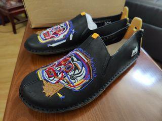 (New)Vivobarefoot Ababa Basquiat Leather Shoes (Ltd. Ver.) 手造裸足皮鞋