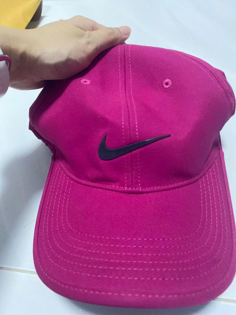 Pink nike golf cap clearance