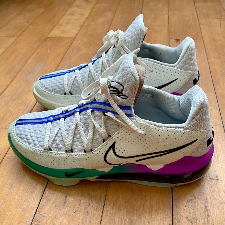 lebron 16 low all white