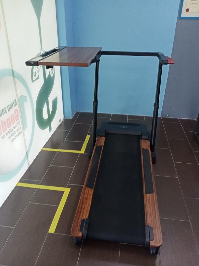 NordicTrack Desk Treadmill NTL14815 LCD Display & Mahogany Wood Grain