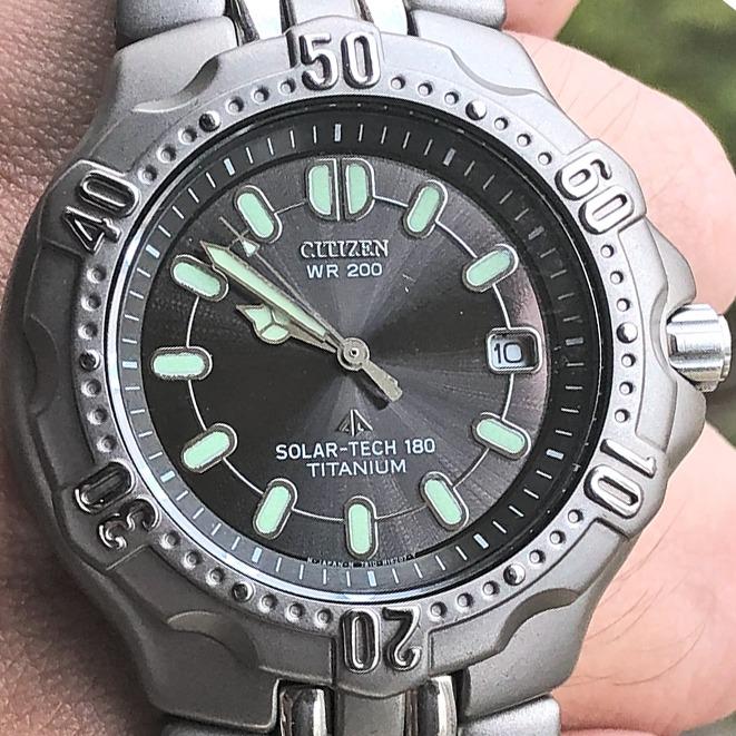 Citizen wr200 titanium solar tech 180 new arrivals