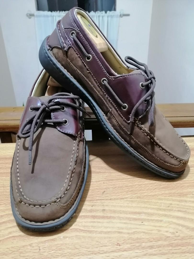 Nunn Bush Size 12 Men's Leather Deck 