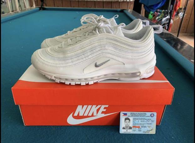 triple white air max 97 mens