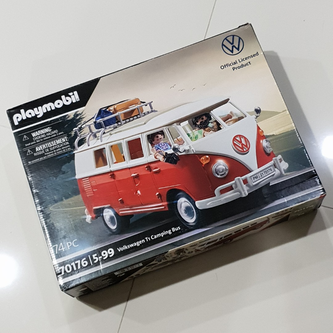 Volkswagen t1 combi multicolore Playmobil