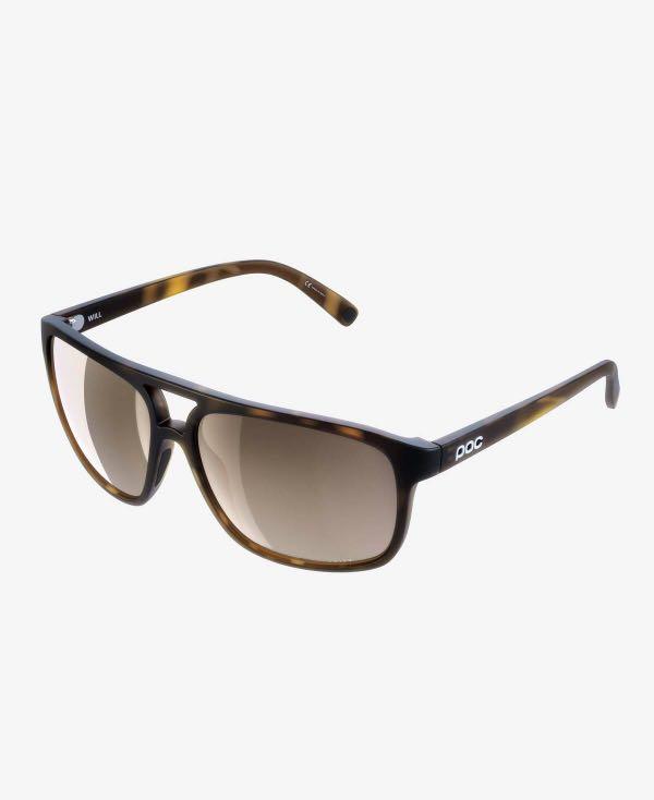 POC Will Lightweight Sunglasses - Tortoise Brown, Sports