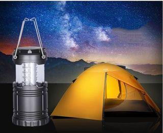 Portable LED Camping Lantern Outdoor 30 LEDs Flashlights Lamp Battery Powered Light for Camping Collapsible Tent light  Hiking, Survival Kits for Emergency, Power Failure