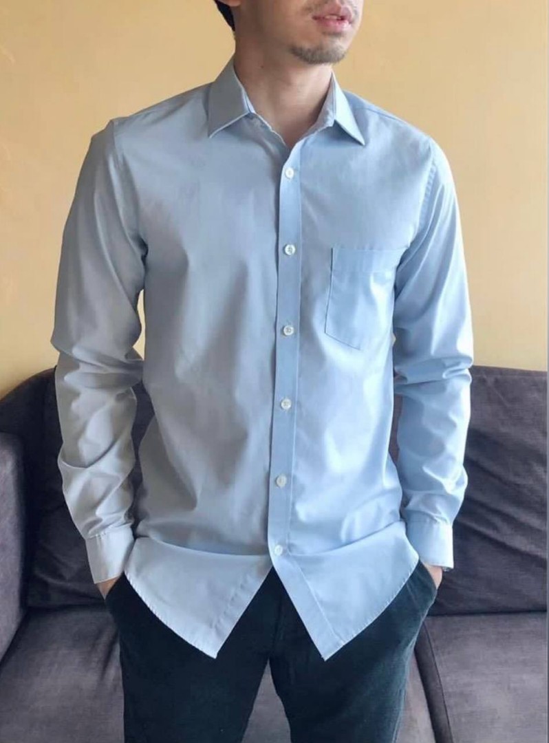 Powder blue long sleeve Clearance