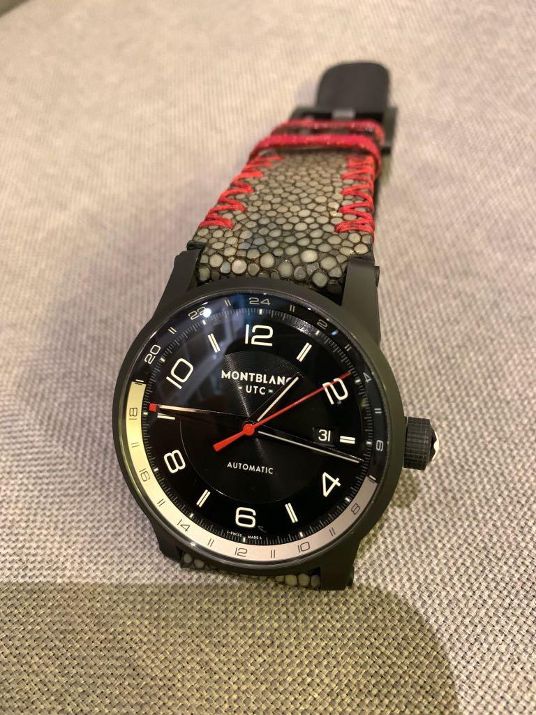 Preowned Montblanc Timewalker UTC 113876