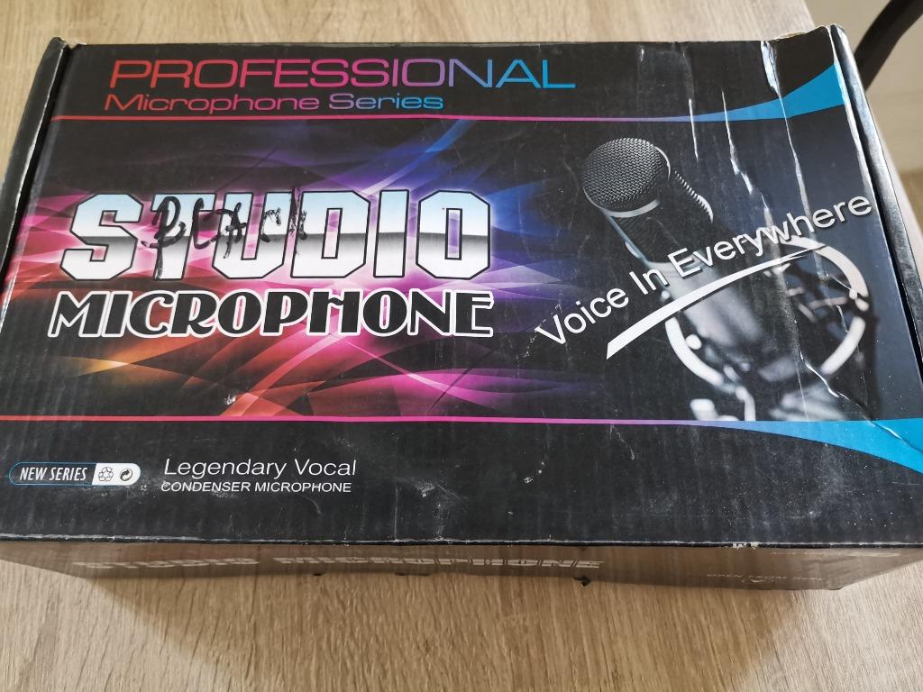 Professional Microphone Recording se (Category: Microphones) located in Rizal. Submitted by lest_shop (Listing ID 1080786970, Image 2). Description: Selling our barely used Mic Recording set. Only used once when participated in a Podcast. Slightly Negotiable .