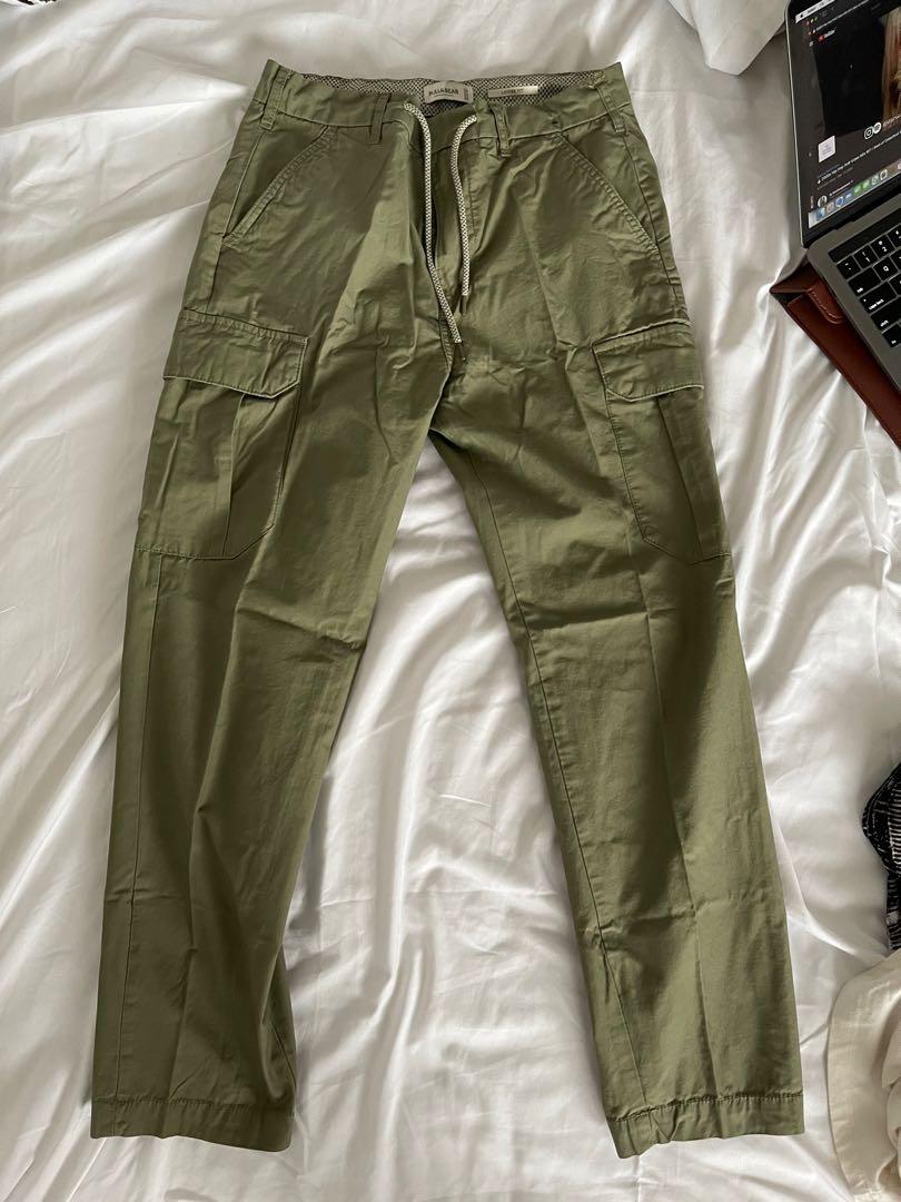 Bear Cargo Pants, Fesyen Pria, Pakaian 
