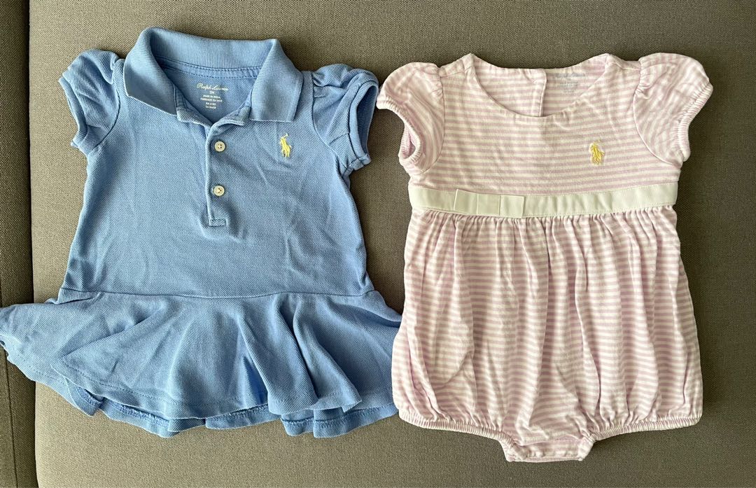 Ralph lauren baby cheap girl set
