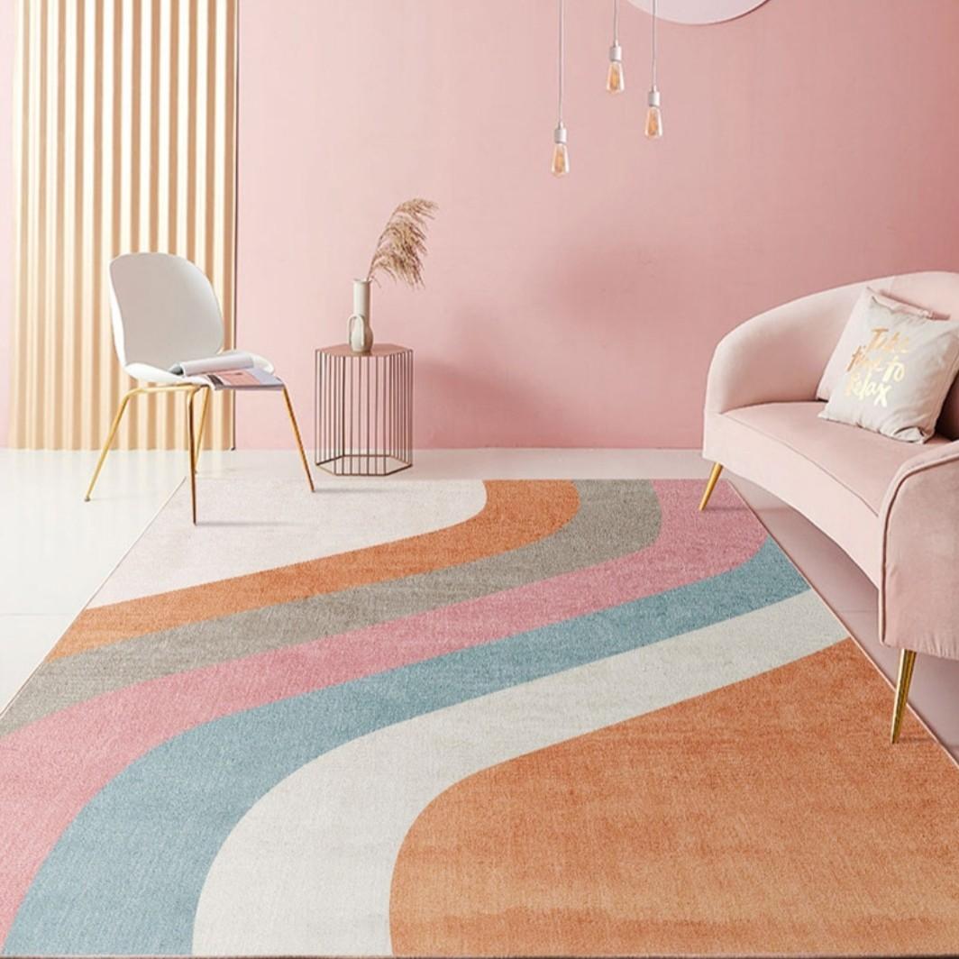 Retro & Art Design Carpet for Living Room / Bedroom, Furniture & Home