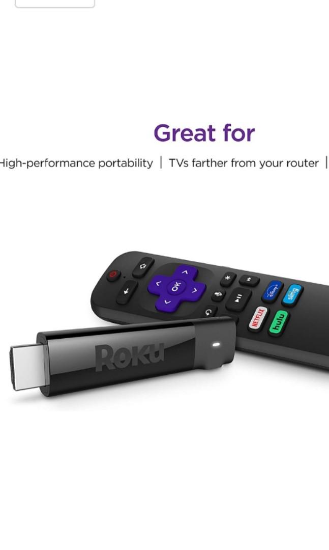Roku Streaming Stick+ | HD/4K/HDR Streaming Device with Long-range ...