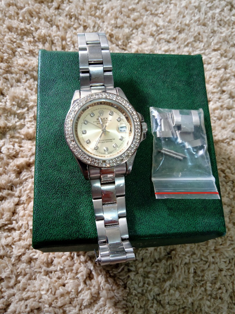 Rolex watch women, Fesyen Wanita, Jam 