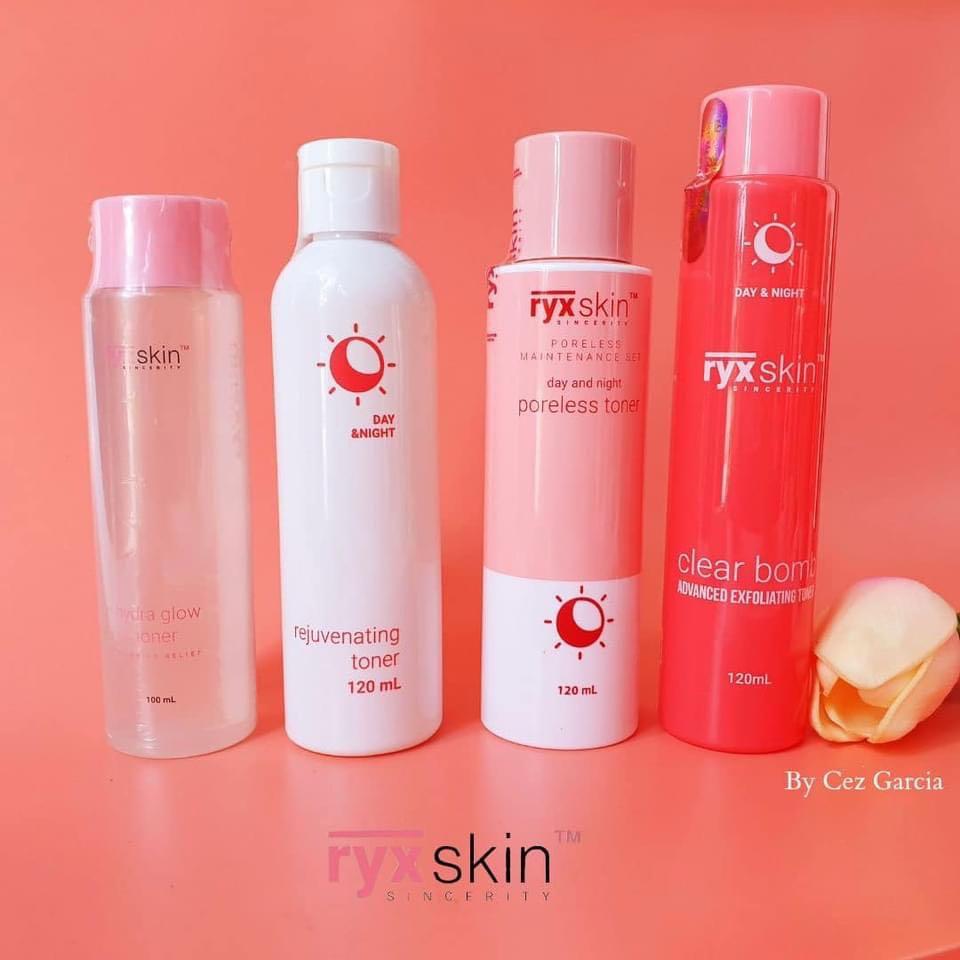 Ryx Hydra Glow Toner (Category: Face Care) located in Mandaluyong City. Submitted by charlaloooo (Listing ID 1080725260, Image 2). Description: ✨ HYDRA GLOW TONER ✨ Alcohol-Free toner refreshes and balances skin for a supple, smooth and healthy complexion. 💧 Hydrates Skin 💧 Balances Skin’s natural pH 💧 Protects from environmental stressors 💧 No sting effect 💧 No lagkit! 💧 Walang sakit sa ilong 💧 ALL NATURALS 💧 FDA notified #RyxSkin #Ryxif