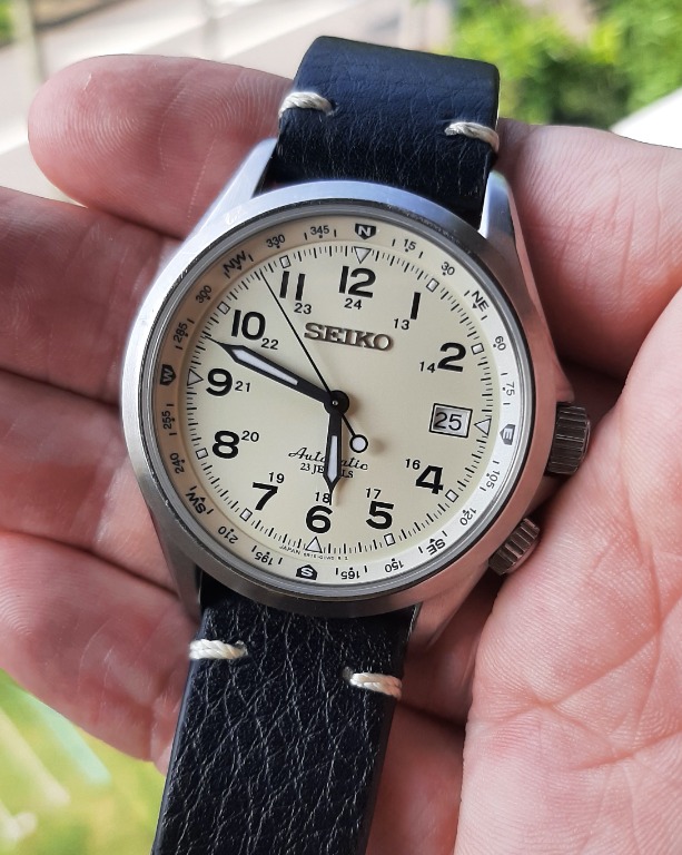Seiko SARG005 automatic field watch, similar Alpinist, Men's Fashion,  Watches & Accessories, Watches on Carousell