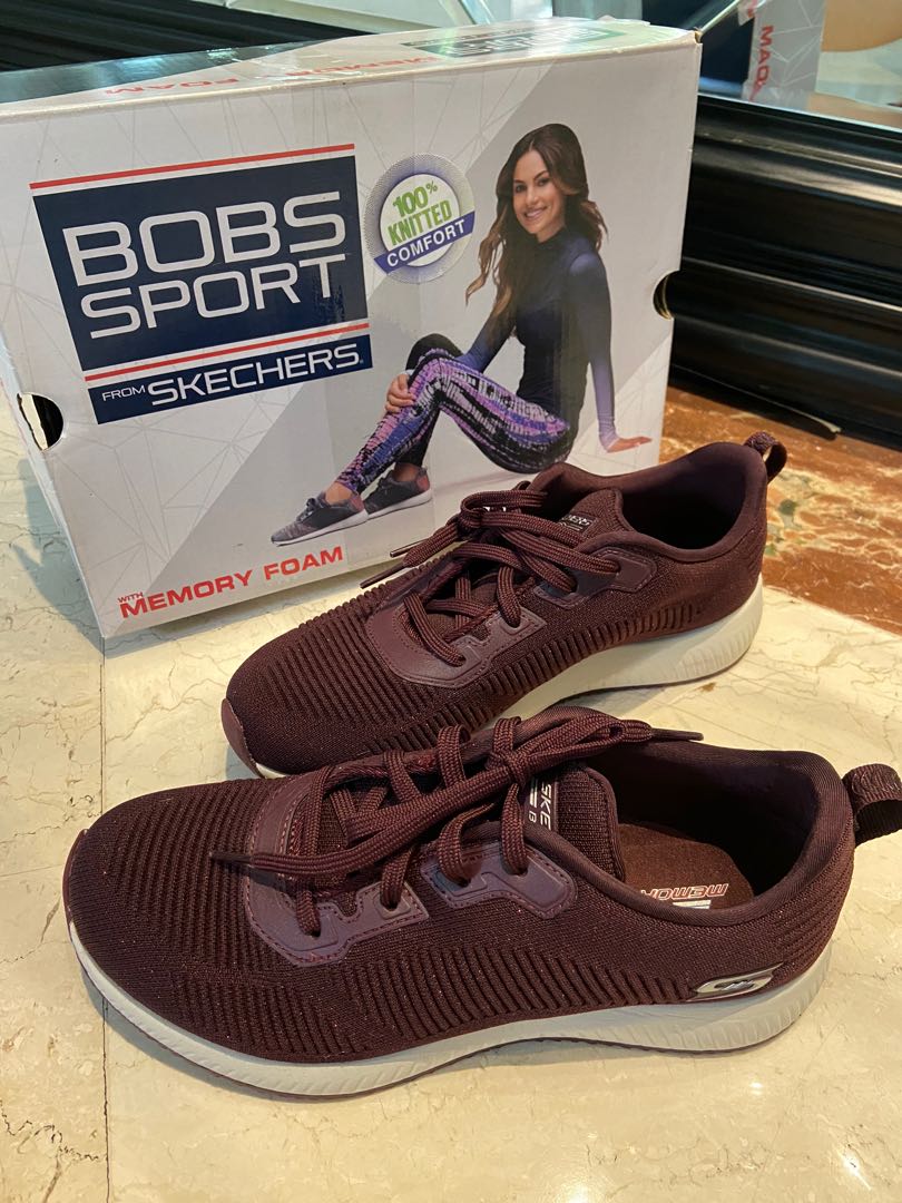 Skechers memory foam shoes NEW / sport shoes / skechers sepatu sport  wanita, Fesyen Wanita, Sepatu di Carousell