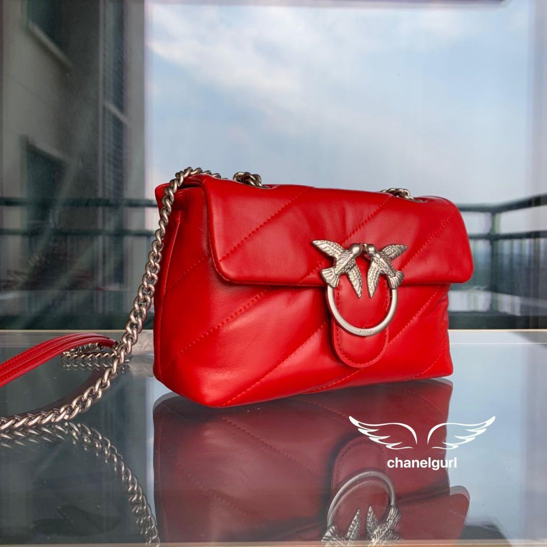 Pinko love bag red deals