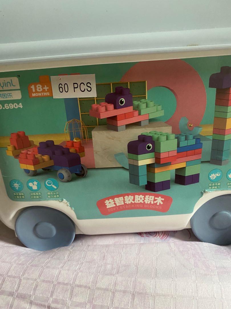 Soft Lego Blocks, Hobbies & Toys, Toys & Games on Carousell