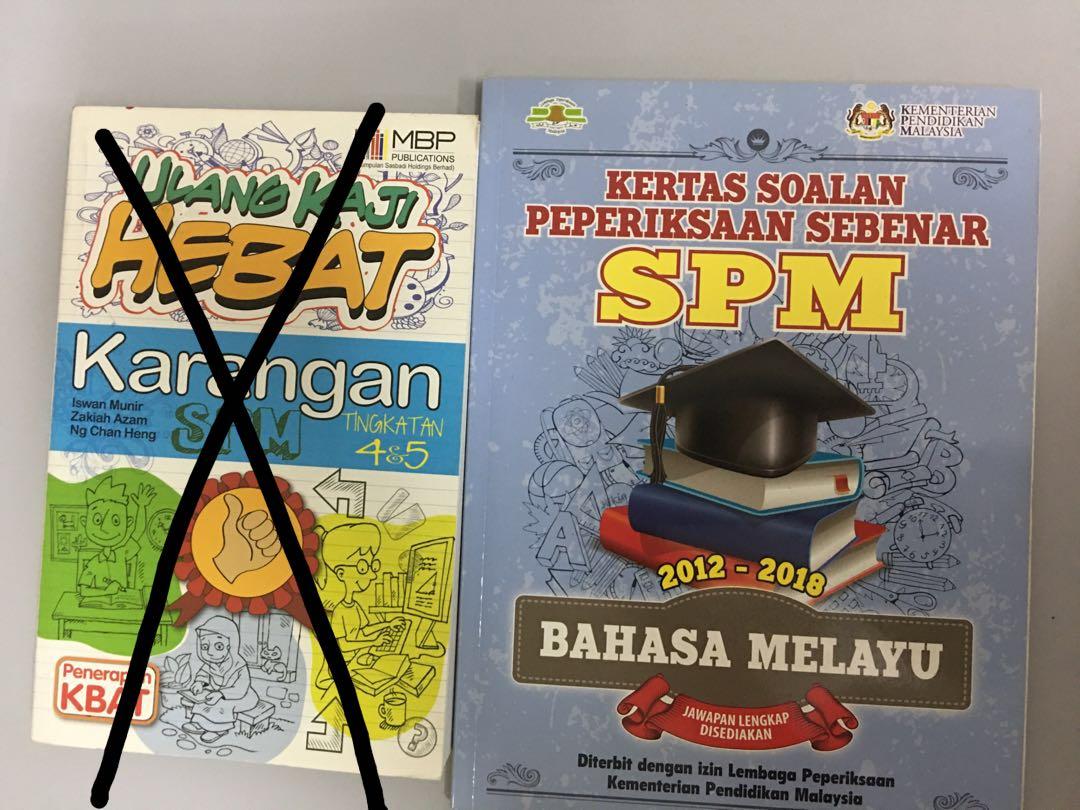 Spm Bahasa Melayu Books Stationery Books On Carousell