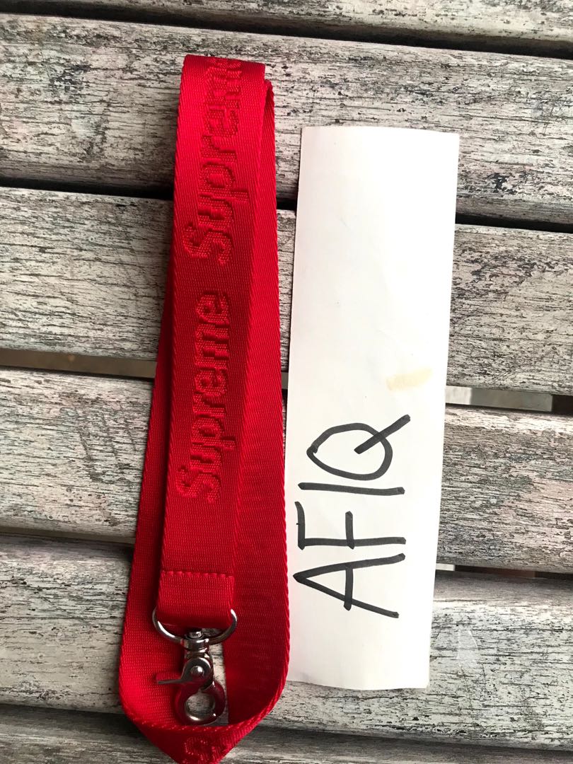 Supreme best sale lanyard ss16