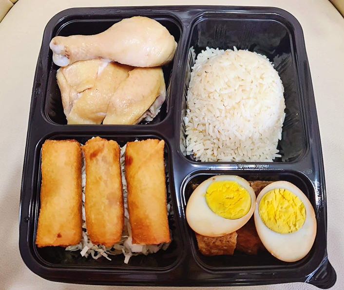 Steamed Chicken Rice, Food & Drinks, Packaged & Instant Food on Carousell