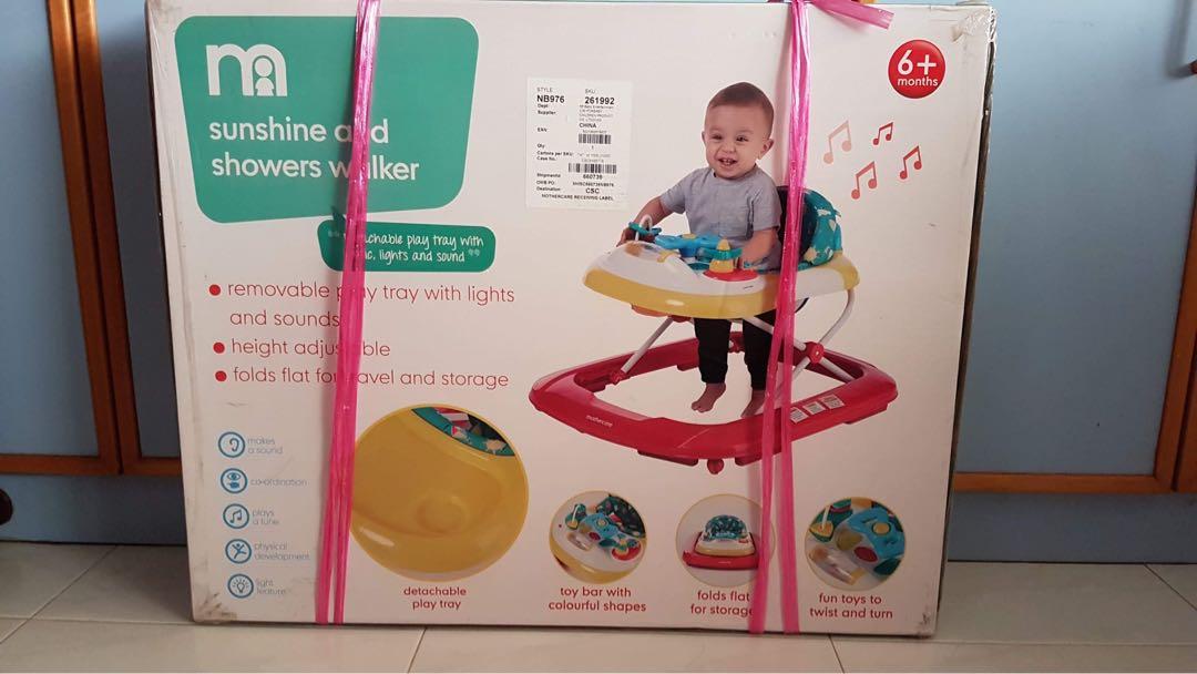 Brand New Sunshine and Showers Walker from Mothercare