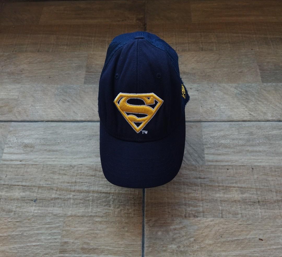 Superman caps vintage, Fesyen Pria 
