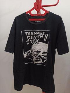 Teenage Death Star Secret Gig Merch 2013