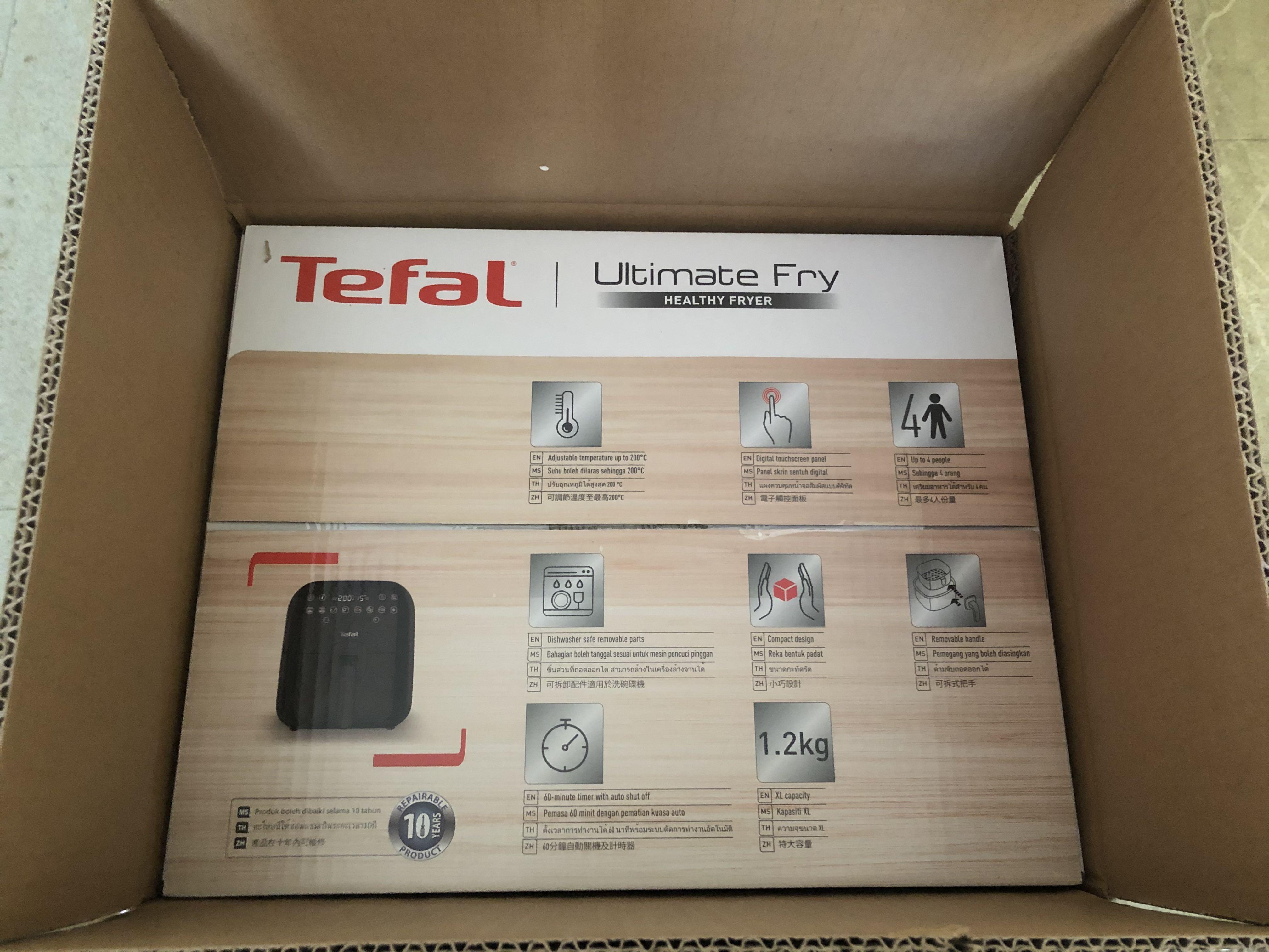 Tefal 特福 FX202D 氣炸鍋 全新未開箱！, 家庭電器, 廚房電器, 焗爐及多士爐 Carousell